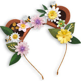 Djeco DIY Knutselset - Haarbanden Maken - Flower Friends - 6+ jaar