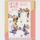 Djeco DIY Knutselset - Haarbanden Maken - Flower Friends - 6+ jaar