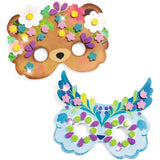 Djeco DIY Knutselset - Maskers Versieren - Bosdieren - 4+ jaar