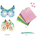 Djeco DIY Knutselset - Maskers Versieren - Bosdieren - 4+ jaar