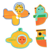 Djeco Duo Puzzel - Voertuigen