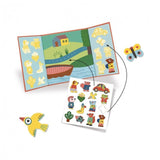 Djeco Herbruikbare stickers - Dieren
