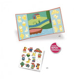 Djeco Herbruikbare stickers - Dieren