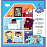 Djeco Herbruikbare Stickers - Het Huis