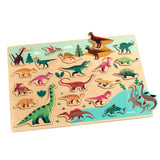 Djeco Houten Puzzel - Dino's