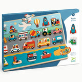 Djeco Houten Puzzel - Vroom
