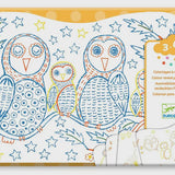 Djeco Magisch Kleuren 3-6 Jaar - Bosdieren Families