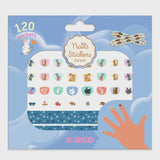 Djeco 120 Nagelstickers - Schattig
