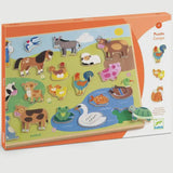 Djeco Houten Puzzel - Boerderij