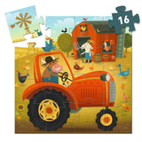 Djeco Puzzel - De Tractor