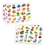Djeco Stickers voor Peuters - Moeder & Baby - dieren