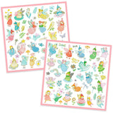 Djeco 160 Stickers Metallic - Sparkly Fairies