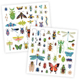 Djeco 160 Stickers Metallic - Insecten