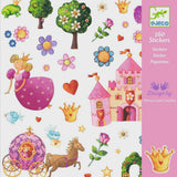Djeco 160 Stickers - Prinsessen