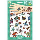 Djeco Tattoos - Heros VS Villains