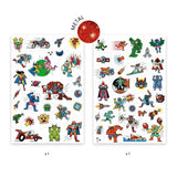 Djeco Tattoos - Heros VS Villains