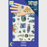 Djeco Tattoos Glow In The Dark - Nachtdieren