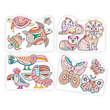 Djeco Magisch Kleuren 3-6 Jaar - Wilde Dierenfamilies