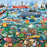 Djeco Zoekpuzzel - De Geheimen Van De Zee - 200 stuk