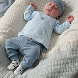 Feetje Broek Ribstof - Blue Ocean