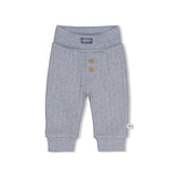 Feetje Broek Rib Blauw Melange - Breakfast Buddy