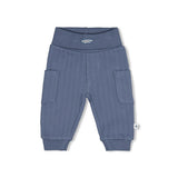 Feetje Broek Rib Donkerblauw - Breakfast Buddy