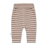 Feetje Broek Rib Met Streep - Narwal