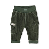 Feetje Broek Velours Ribstof Groen - Wiggle Waggle