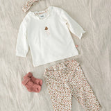 Feetje Longsleeve Offwhite Vogeltje - Fall In Love
