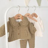 Feetje Longsleeve Offwhite - Fields Of Green