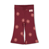 Feetje Flared Broek Print - Salsa Sunset