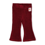 Feetje Flared Broek Velours Rib - Queen Of Hearts