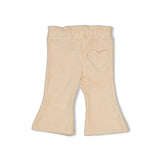 Feetje Flared Broek Ribstof Offwhite - Lucky Bloombird
