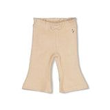 Feetje Flared Broek Ribstof Offwhite - Lucky Bloombird