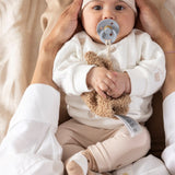 Feetje Broek Ribstof Zand - Honey Bear