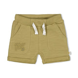 Feetje Korte Broek Groen - Safari Savage