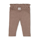 Feetje Legging Rib Bruin - Better Together