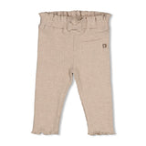 Feetje Legging Ribstof Taupe - Dress To Impress