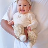 Feetje Longsleeve Ribstof Offwhite - Let Your Dreams Blossom