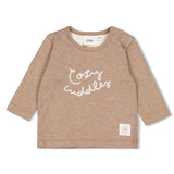Feetje Longsleeve Bruin Melange - Sleepy Sheepy
