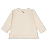 Feetje Longsleeve Offwhite Eekhoorn - Forest Garden