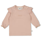 Feetje Longsleeve Lichtroze - Delicate Flower
