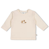 Feetje Longsleeve Offwhite Bever - Tiny Timber Tales