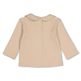 Feetje Longsleeve Ribstof Offwhite - Lucky Bloombird