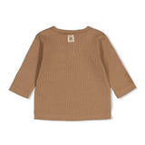 Feetje Longsleeve Bruin Rib - Tiny Timber Tales