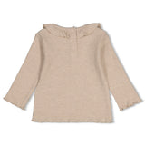 Feetje Longsleeve Ribstof Taupe - Dress To Impress