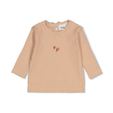 Feetje Longsleeve Zand Bloemetje - Forest Garden