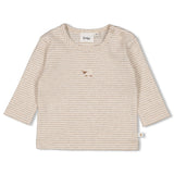 Feetje Longsleeve Rib Met Streep - Sleepy Sheepy