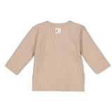 Feetje Longsleeve Rib Taupe - Narwal