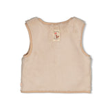 Feetje Omkeerbaar Fake Fur Gilet - Forest Garden